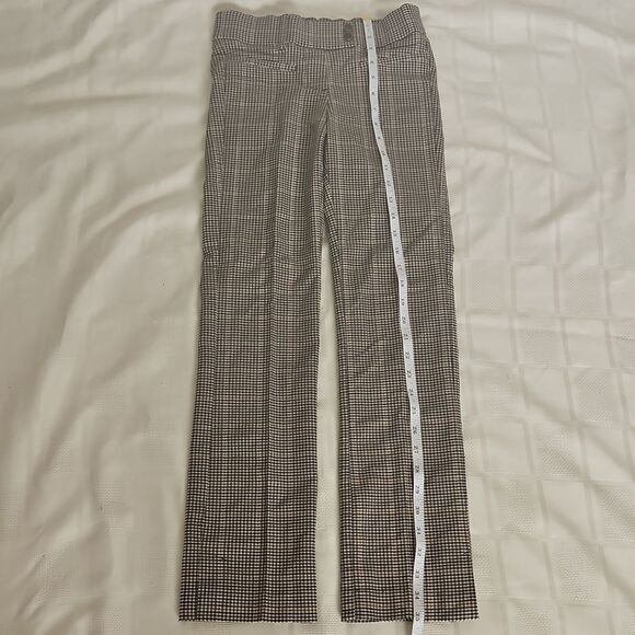 Suzy Shier Buffalo Check Mid-Rise Skinny Casual Pants Brown XS - Picture 11 of 16